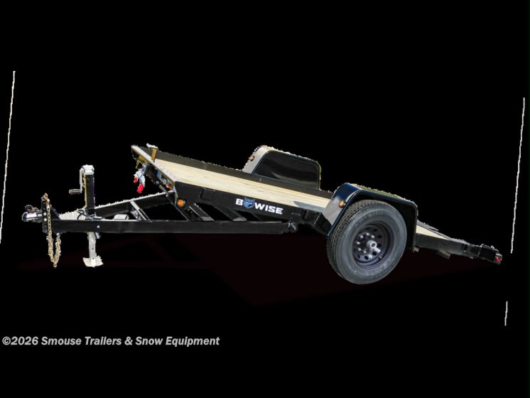 Single axle tilt trailer